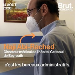 Après l'explosion, l'hôpital Geitaoui de Beyrouth tente de se reconstruire
