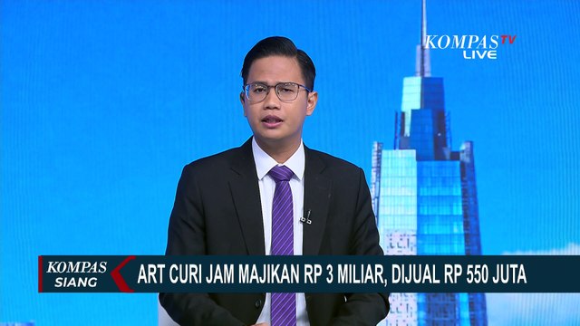 Asisten Rumah Tangga Curi Jam Tangan Mewah Seharga Rp 3 M dan Dijual di Surabaya!