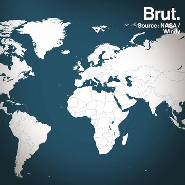 Le nuage de fumée au-dessus de l'Amazonie rapporté à d'autres régions du monde