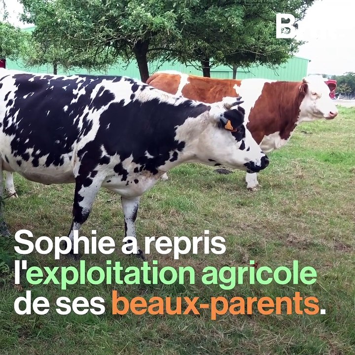 Sophie est devenu éleveuse laitière, elle raconte