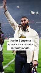 Karim Benzema annonce prendre sa retraite internationale