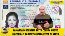 La carta di identità fatta con un nuovo materiale, la novità della Zecca di Stato