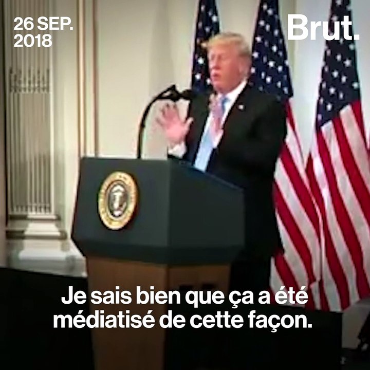 L'assemblée générale des Nations Unies éclate de rire pendant le discours de Donald Trump