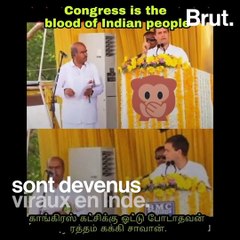 Les problèmes de traduction de Rahul Gandhi amusent l'Inde