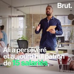 Ali, ex-élève d'une école de la 2e Chance