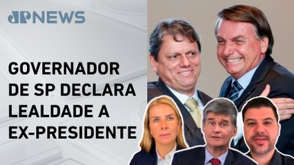 Tarcísio diz que será testemunha de defesa de Bolsonaro no STF; Deysi, Piperno e Acacio comentam