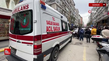 Samsun'da müşteriye ait araçla kaza yapan otoparkçı, ehliyetsiz çıktı