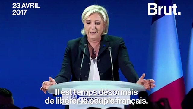 2002/2017 : Déclaration de Jean-Marine Le Pen
