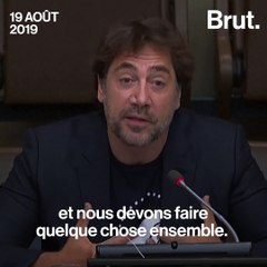 Le discours de l'acteur Javier Bardem à l'ONU