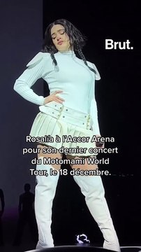 Rosalía en concert à l'Accor Arena de Paris