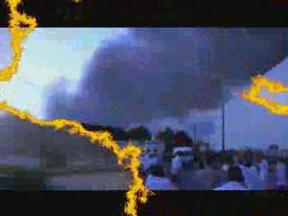 Feu de la Sagem à Quévert près de Dinan 25/04/2008 2