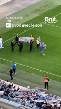 L'hommage des Marseillais à Bernard Tapie