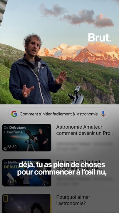 Faire découvrir l'astronomie, Stephen en a fait son métier