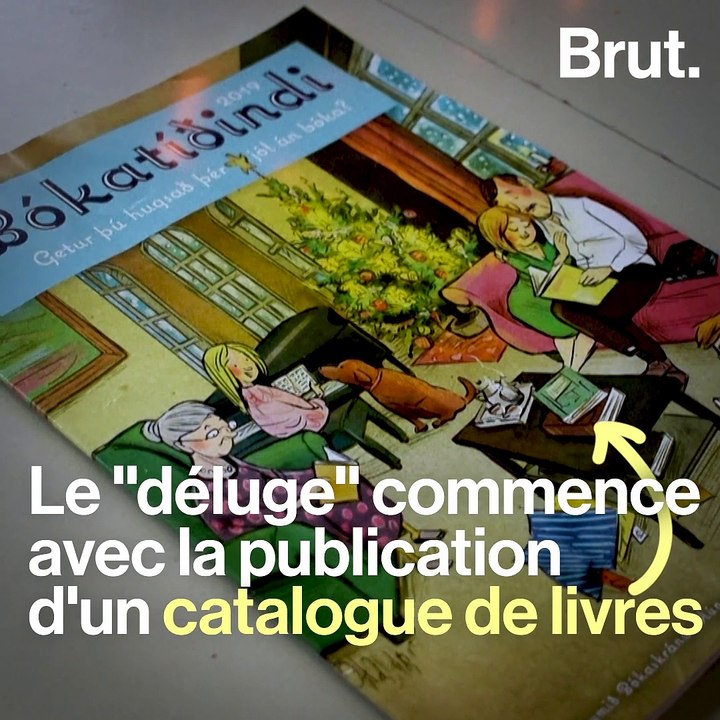 Islande : "Jólabókaflóðið", la tradition du déluge de livres de Noël