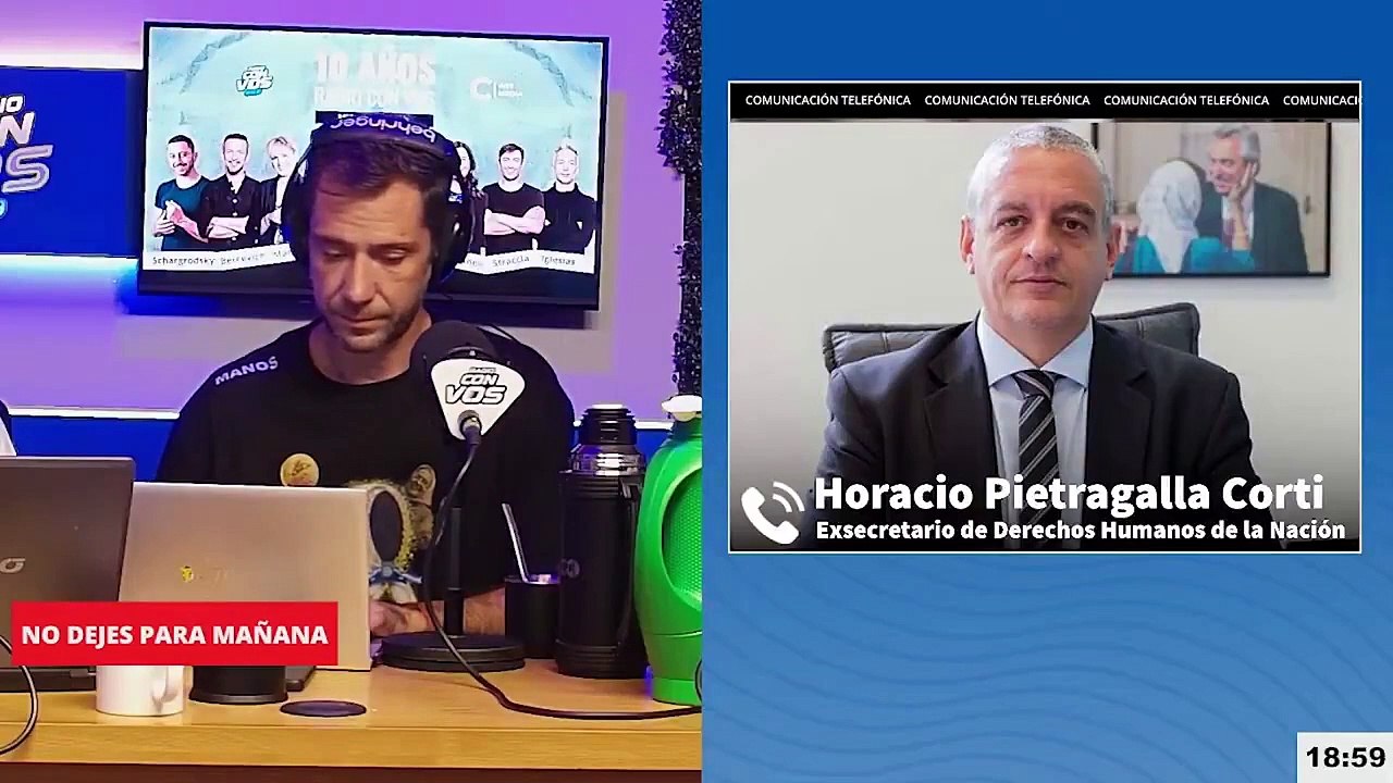 El Ex Secretario de DDHH desmintió los dichos de Adorni
