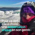 Elle a traversé les eaux arctiques avec un bateau solaire