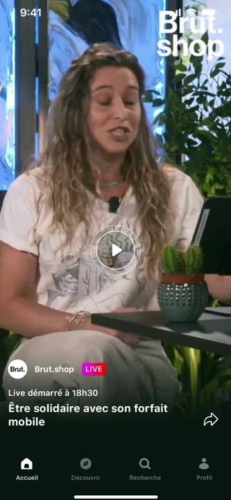 La nouvelle app Brut. est là !