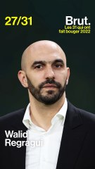 Walid Regragui, entraîneur de foot du Maroc