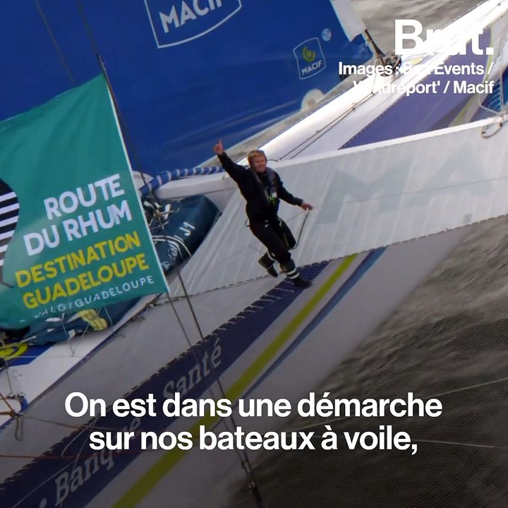 François Gabart : "On essaie d'avoir un impact le plus faible possible"