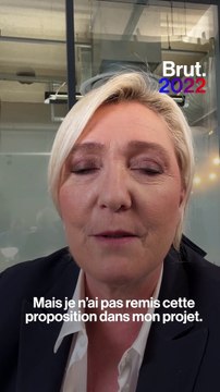 Brut 2022 : Marine Le Pen répond à vos questions