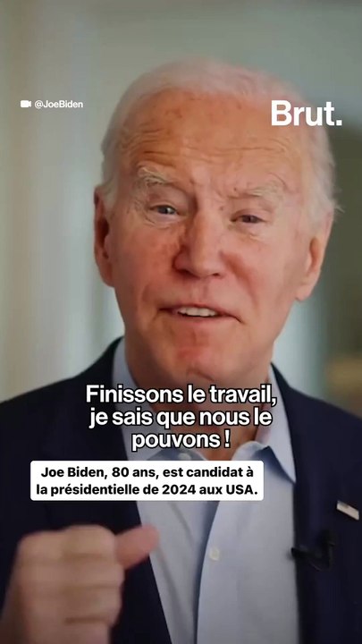 Joe Biden candidat à la présidentielle de 2024 aux USA