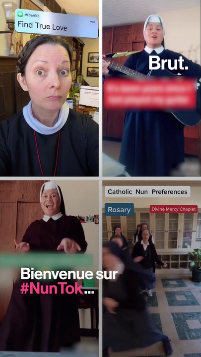 Connaissez-vous NunTok, le Tiktok des nonnes ?