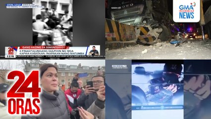 24 Oras: (Part 1) 4 pinagtulungang gulpihin ng mga kapwa-kabataan; driver ng 12-wheeler, nang-araro ng mga barrier sa EDSA; VP Duterte: "Wala ako sinasabi ever na dapat mag-resign si BBM," atbp.