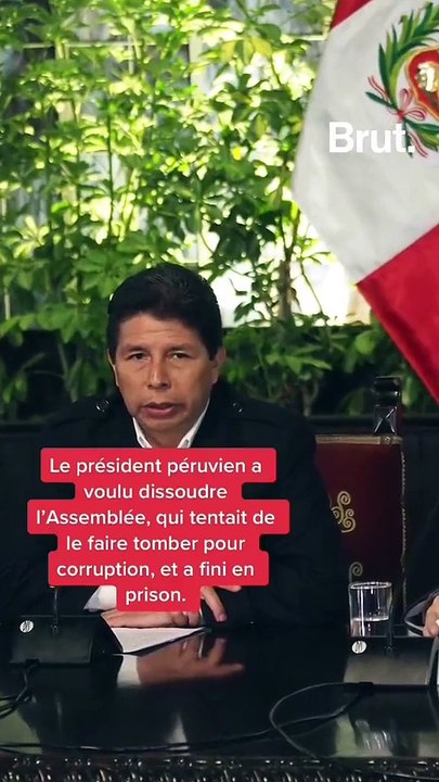 Au Pérou, le président Pedro Castillo destitué