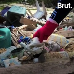 Covid-19 : des masques et gants jetés dans la nature partout dans le monde