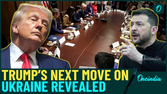 Trump Cabinet Meet: Trump STUNS Zelensky With BOMBSHELL Ukraine Announcement at 2nd Cabinet Meet