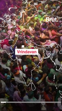 En Inde, la fête des couleurs Holi célèbre le printemps