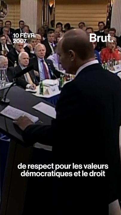 Il y a 15 ans, ce que disait Poutine sur la sécurité globale