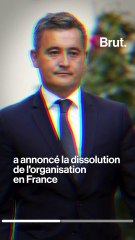 Le ministre de l'Intérieur Gérald Darmanin a annoncé la dissolution des "Loups gris"