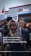 Incognito au milieu des manifestants à Minneapolis, Ilhan Omar a pris la parole