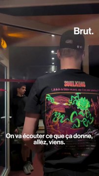 Brut en session studio avec le rappeur Soolking