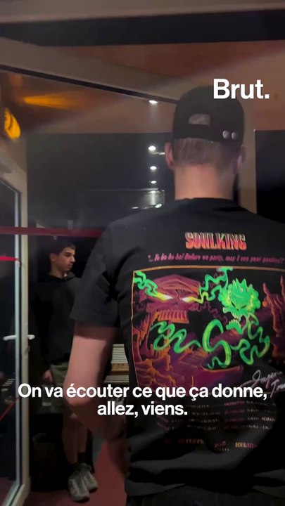Brut en session studio avec le rappeur Soolking