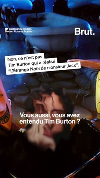“L'Étrange Noël de Monsieur Jack vraiment filmé par Tim Burton ?