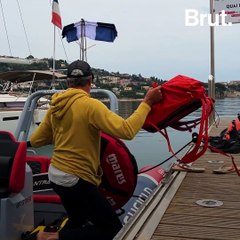 Sous l'eau avec Guillaume Néry