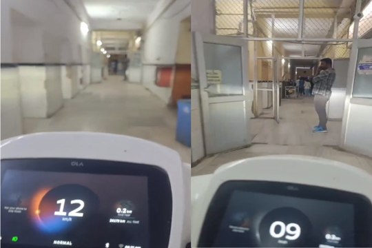 Barmer News: बाड़मेर के सरकारी अस्पताल की गैलरी में इलेक्ट्रिक स्कूटर चलाते हुए युवक का VIDEO वायरल, मच गया हड़कंप