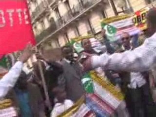 Manifestation 1er Mais des comoriens à Paris