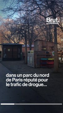 Un parc connu pour son trafic de drogue s'est transformé en ferme urbaine