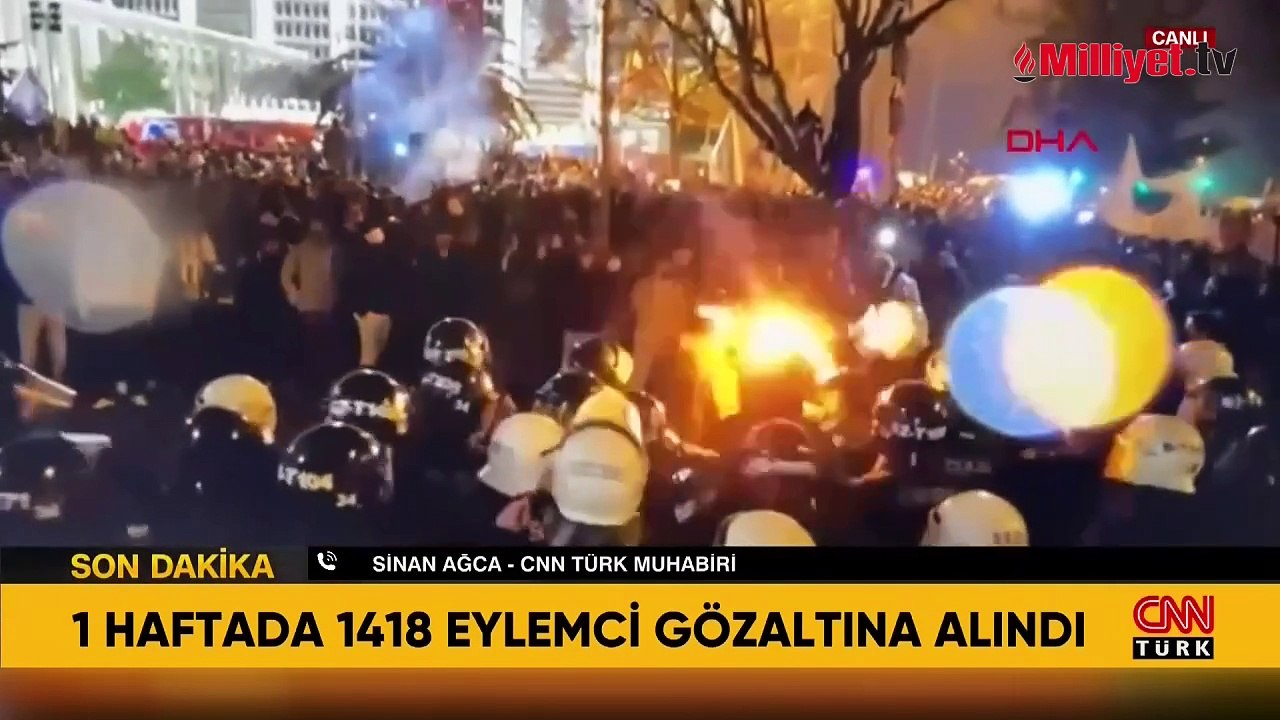 Bakan Yerlikaya duyurdu! Gösterilerde bin 418 şüpheli gözaltına alındı