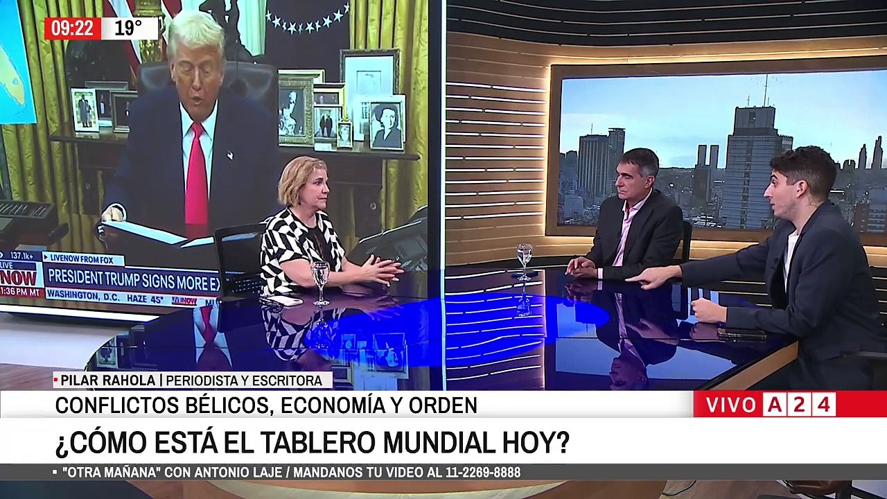 Trump, China y el lugar de la Argentina: el crudo análisis de Pilar Rahola en A24 sobre el nuevo orden mundial