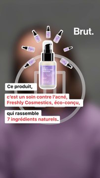 Un soin contre l’acné, éco-conçu avec 7 ingrédients naturels