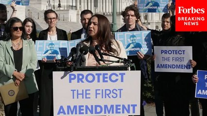 Democratic Lawmakers Demand Release Of Mahmoud Khalil, Call To Protect First Amendment