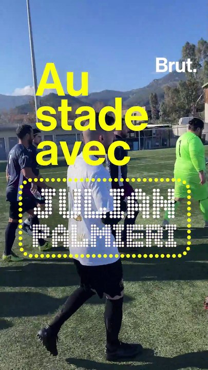 Au stade avec Julian Palmieri