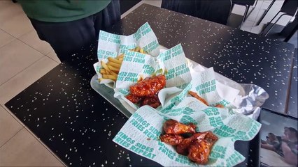 I try out Wingstop's new fiery sauce - and I struggled
