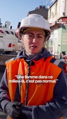 Elle s'est reconvertie dans le BTP