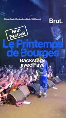 En backstage avec Favé