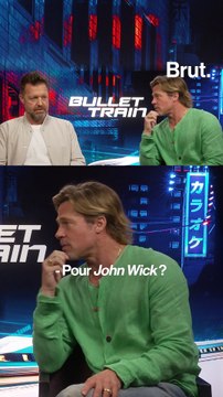 Rencontre avec Brad Pitt et sa doublure cascade David Leitch